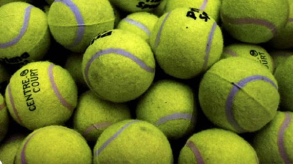 ...all by depositing clapped-out tennis balls at your local bank. As long as your local bank is in Canada
