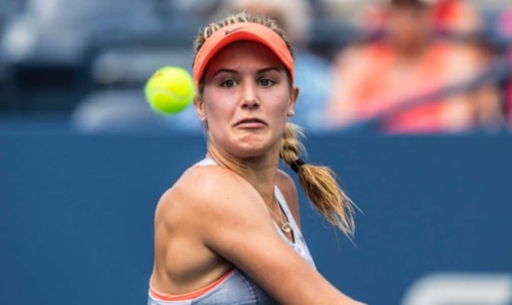 Eugenie Bouchard became the first Canadian to win a Grand Slam singles title when she lifted the girlsÈ trophy at Wimbledon last year