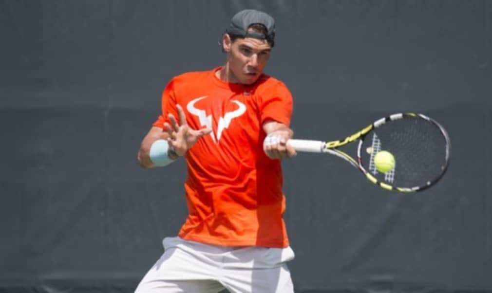 Defending champion Rafael Nadal will face American wild card Robby Ginepri in the first round of the 2014 French Open menÈs singles