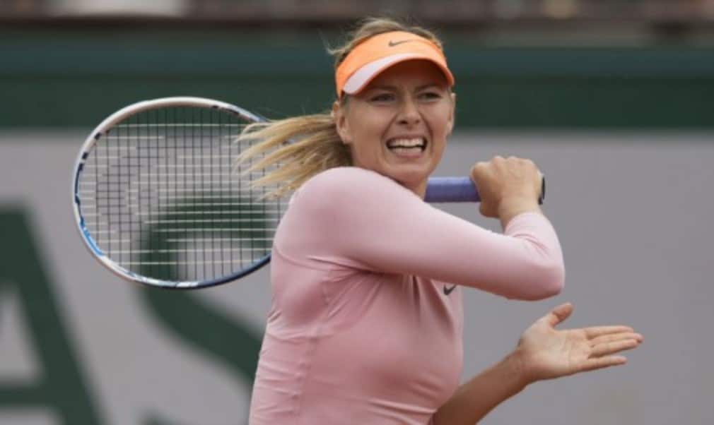 Maria Sharapova might seem like any other player when she steps off the court