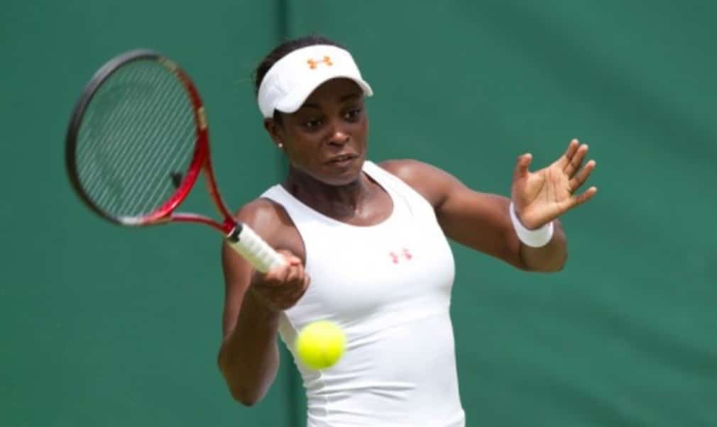 Sloane Stephens and Sam Stosur were early casualties on the opening day of The Championships as Victoria Azarenka recorded her first win since January