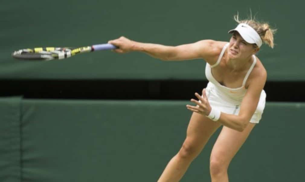 Eugenie Bouchard says she does feel there is more pressure and expectation on her at Wimbledon this year  but that she is only focused on improving every match