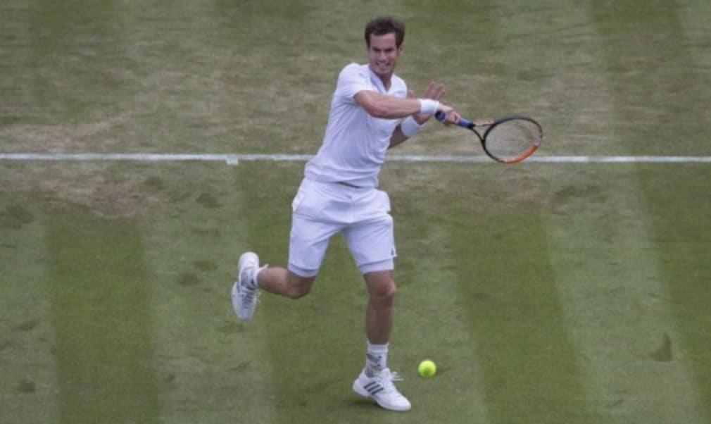Defending Wimbledon champion Andy Murray was pleased with the way he swept aside Blaz Rola 6-1 6-1 6-0 to march into the third round at Wimbledon