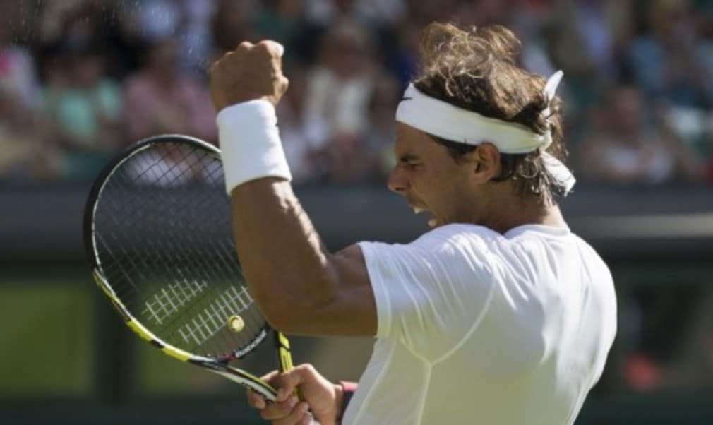 Rafael Nadal admitted he was perhaps only a point away from suffering another second round Wimbledon upset to Lukas Rosol