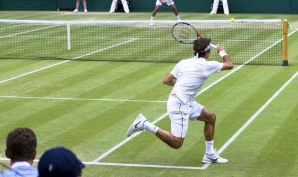 Preparing players for the brief grass court season is like no