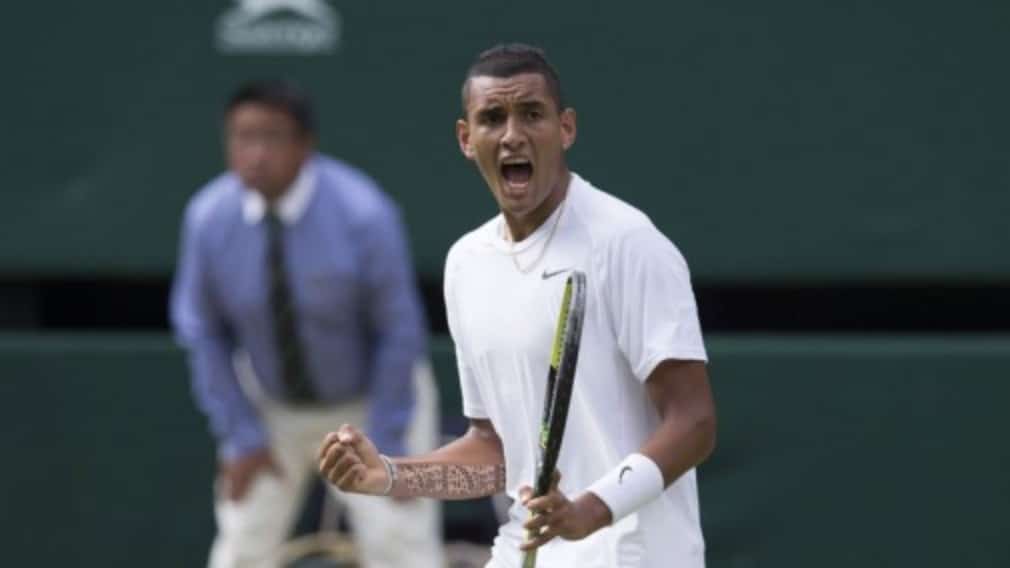 Nick Kyrgios announced himself on the big stage in sensational style by stunning world No.1 Rafael Nadal on Centre Court at Wimbledon
