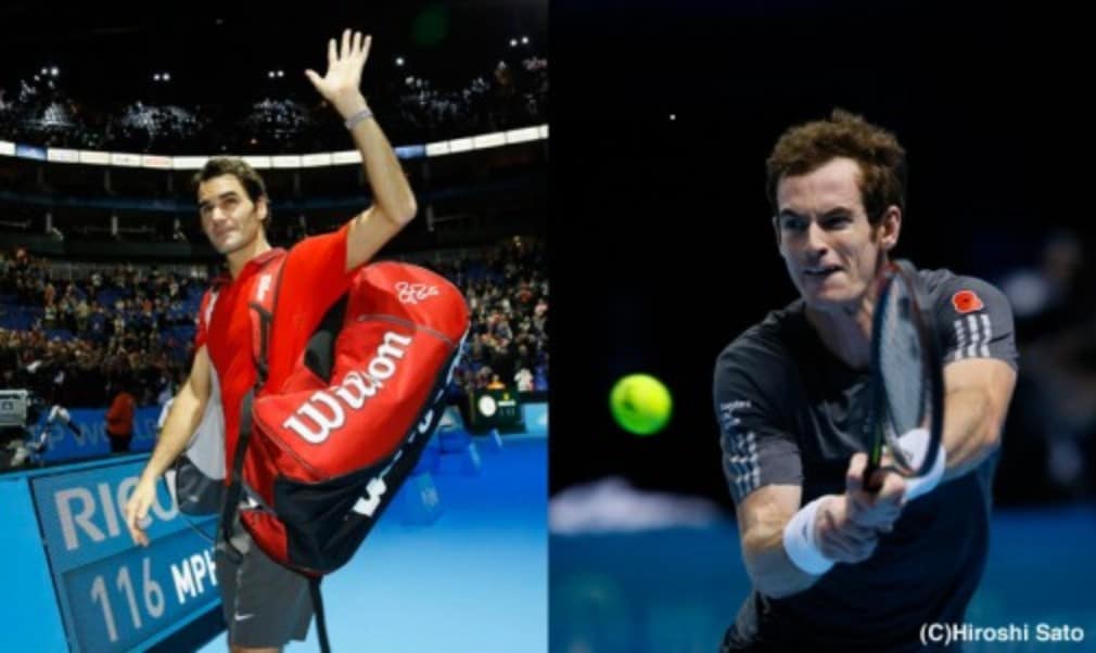 Andy Murray ensured there is all to play for against Roger Federer on Thursday after beating Milos Raonic at the Barclays ATP World Tour Finals in London