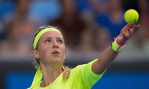 Victoria Azarenka returned to the worldÈs top 40 following her defeat to Lucie Safarova in the Qatar Total Open final