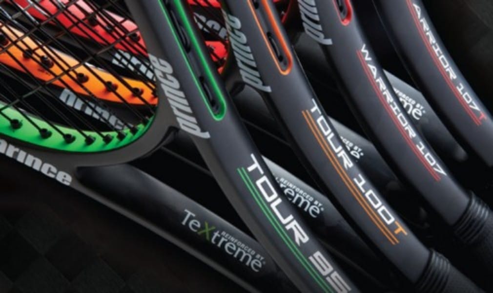 Prince unveils rackets featuring F1 technology