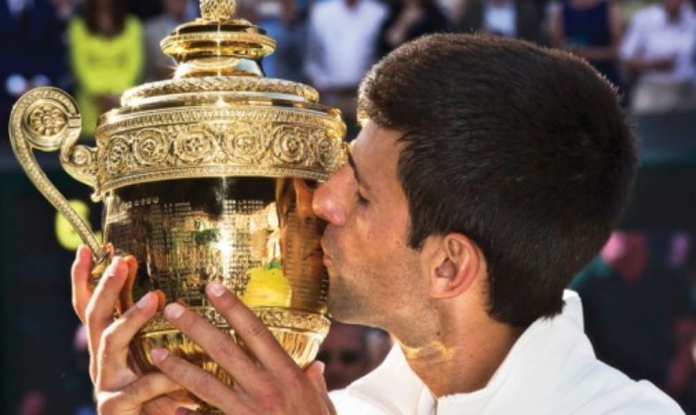 World No.1 Novak Djokovic is bidding to win a third title at Wimbledon