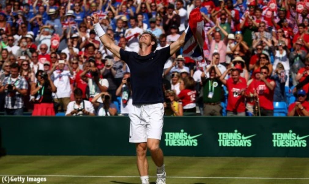 Andy Murray won three rubbers to lead Great Britain into a first Davis Cup semi-final in 34 years following a 3-1 victory over France