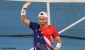 Lleyton Hewitt continued to battle it out on court at the Perth Arena on Tuesday night despite being less than a month away from bringing the curtain down on a playing career that has spanned 20 years