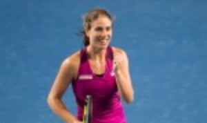 Johanna Konta upset Ekaterina Makarova in a thrilling three-setter to reach her first Grand Slam quarter-final