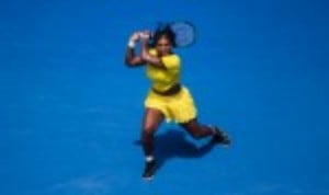 Serena Williams remained on course for a seventh Australian Open title as she continued her dominance against Maria Sharapova with a 6-4 6-1 victory in the quarter-finals