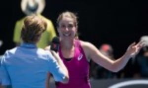 Jo Konta continued her sensational run at the Australian Open