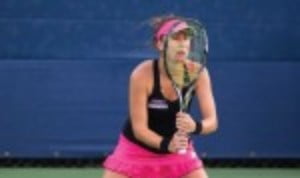 Swiss teenager Belinda Bencic has played with a Yonex racket throughout her career