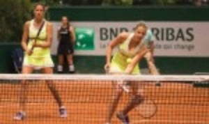 Twins Karolina and Kristyna Pliskova donÈt get to play doubles together often. But when they do
