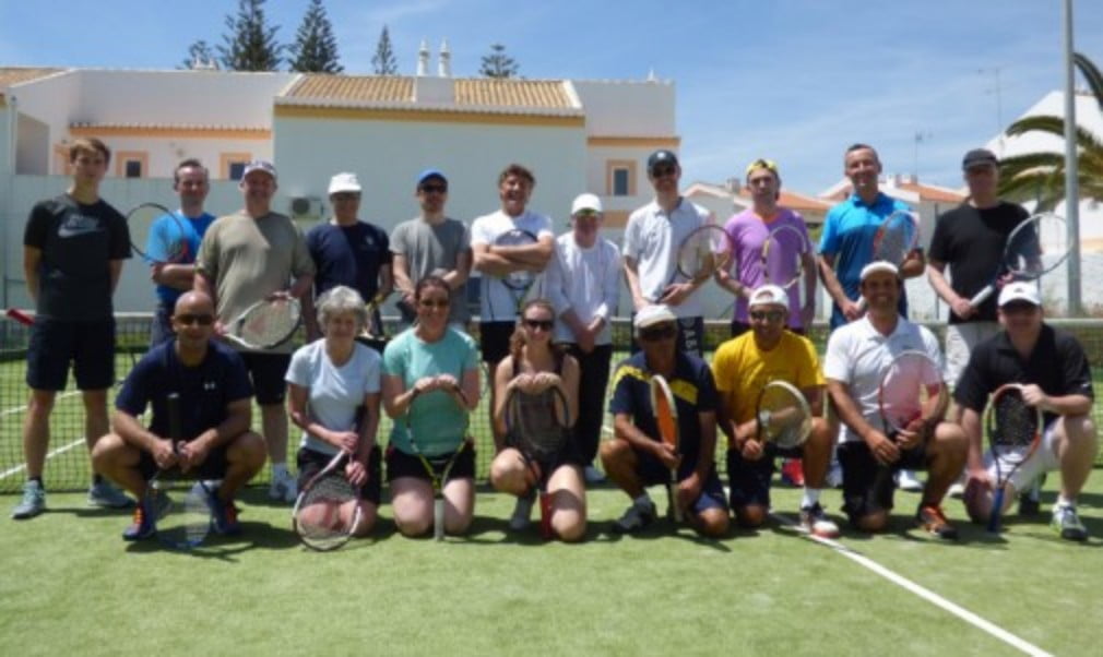 Head to Portugal for blue skies and social tennis with Jonathan Markson Tennis
