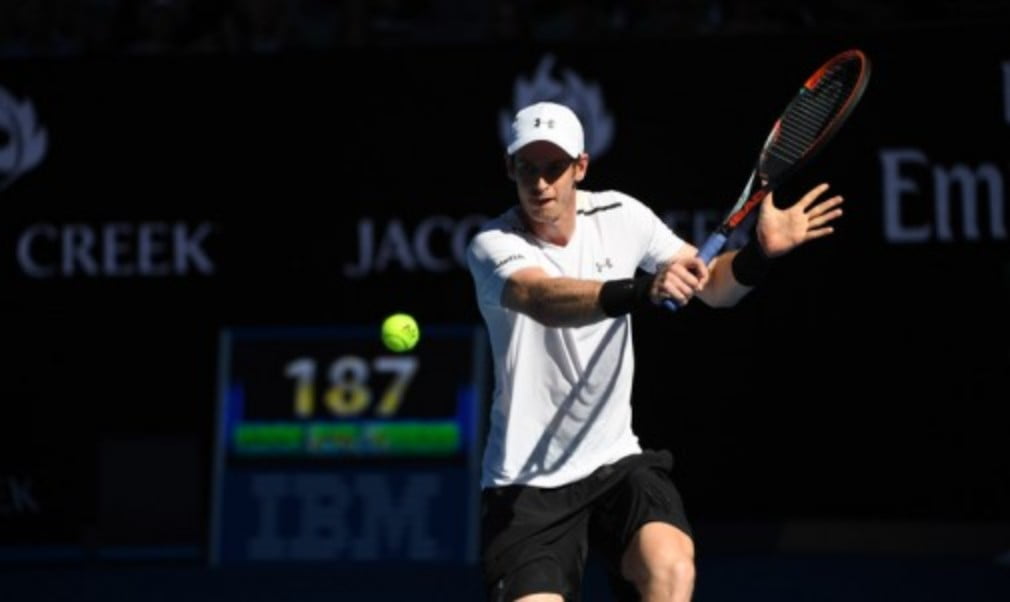 Andy Murray did enough to get through to the second round at the Australian Open on Monday