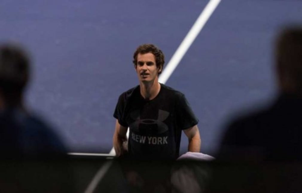 Like a number of other leading men Andy Murray is playing doubles at the BNP Paribas Open in Indian Wells