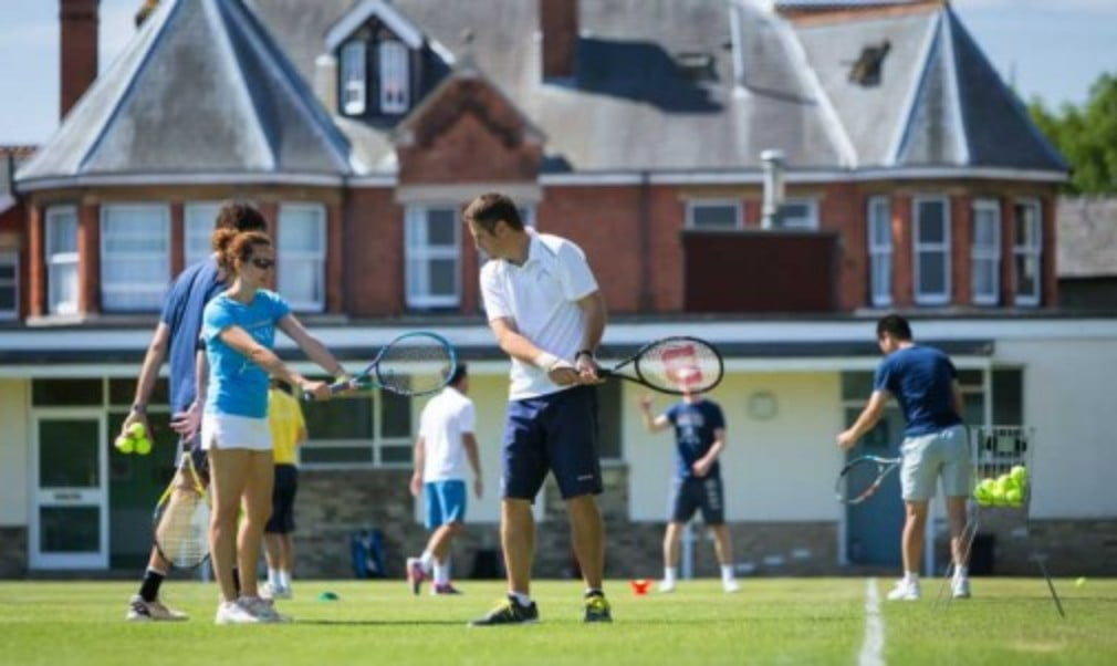 Win a week's coaching on the prestigious grass courts at Cambridge University