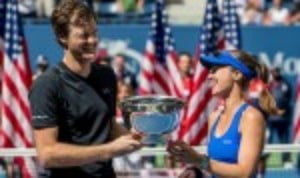 Jamie Murray and Martina Hingis are the 2017 US Open mixed-doubles champions