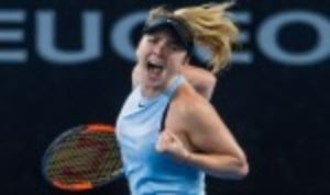 Elina Svitolina scored a significant victory by defeating defending champion Karolina Pliskova 7-5 7-5 and reaching the final of the Brisbane International