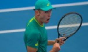 Alex de Minaur announced his arrival on the world stage in Brisbane last week