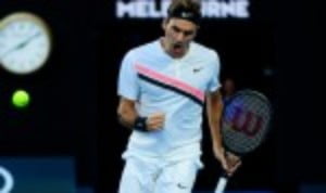 Roger Federer overcame a tricky start to reach the semi-finals of the Australian Open and make it nine wins in a row against Tomas Berdych