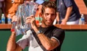 Juan Martin del Potro captured a maiden Masters 1000 title in dramatic fashion at the BNP Paribas Open in Indian Wells