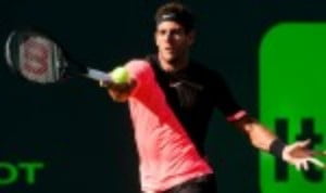 Juan Martin del Potro is just three wins away from becoming the eighth man to complete the Sunshine Double