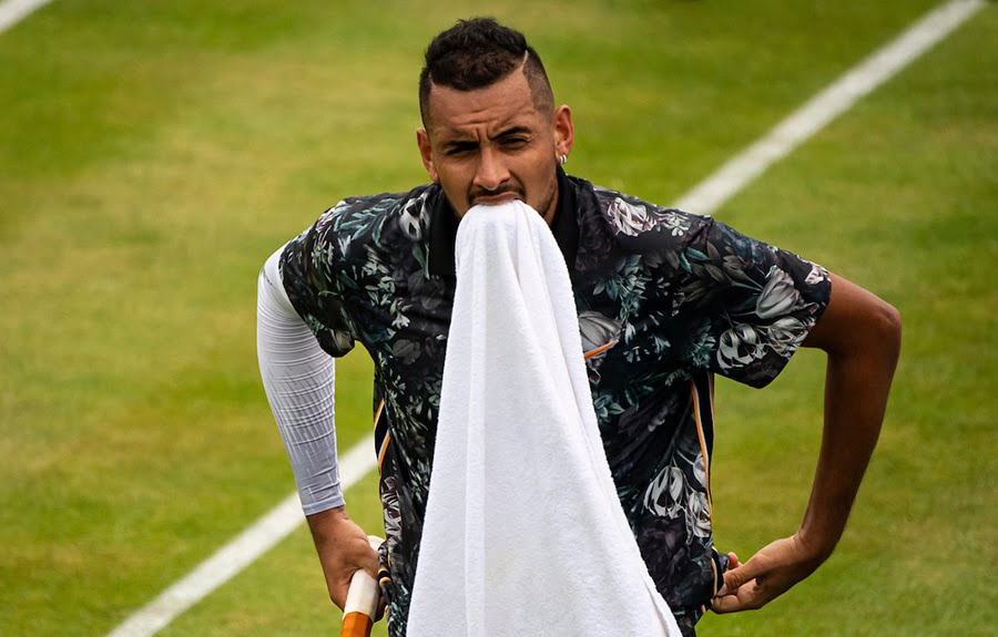 Nick Kyrgios at Queens