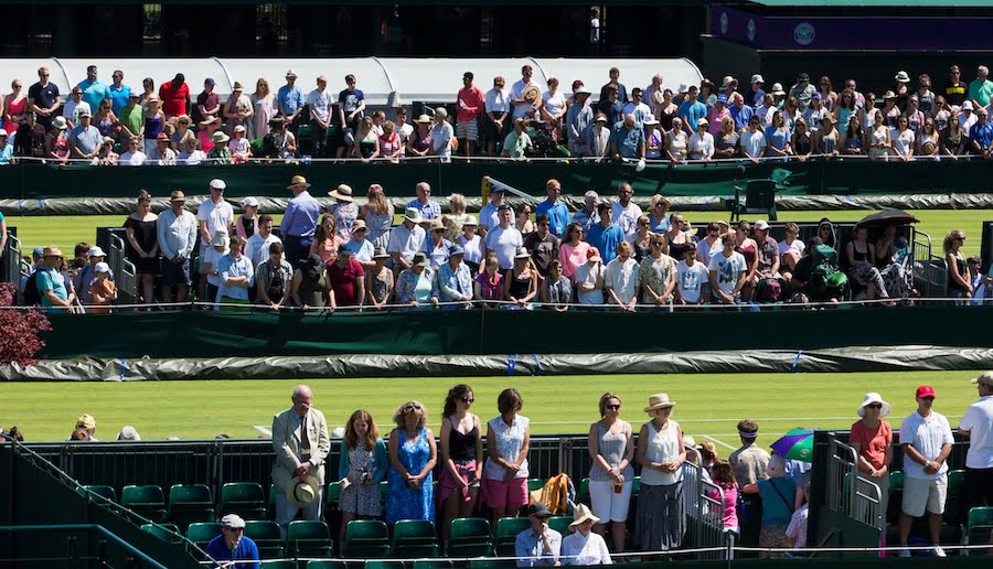 Wimbledon crowds