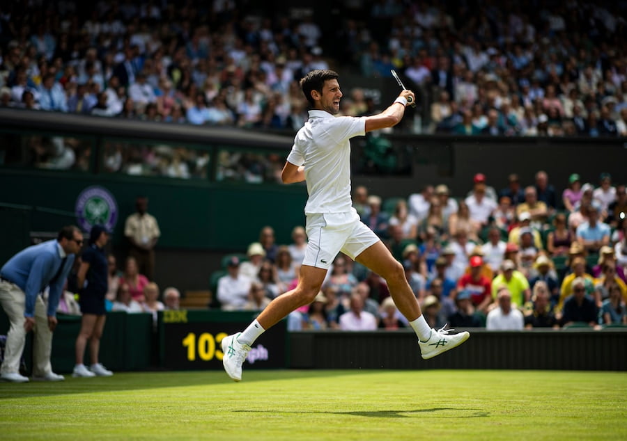 Novak Djokovic Wimbledon 2019