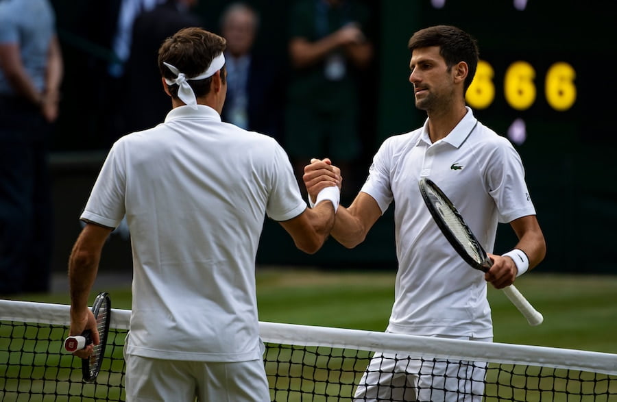 Novak Djokovic beats Roger Federer at Wimbledon 2019