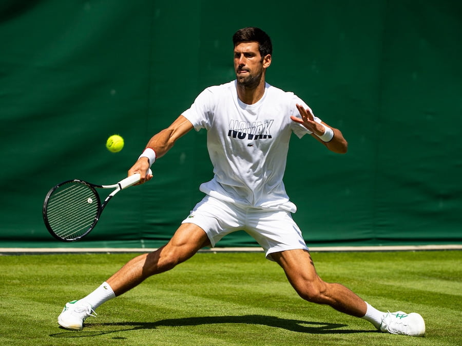 Novak Djokovic Wimbledon 2019