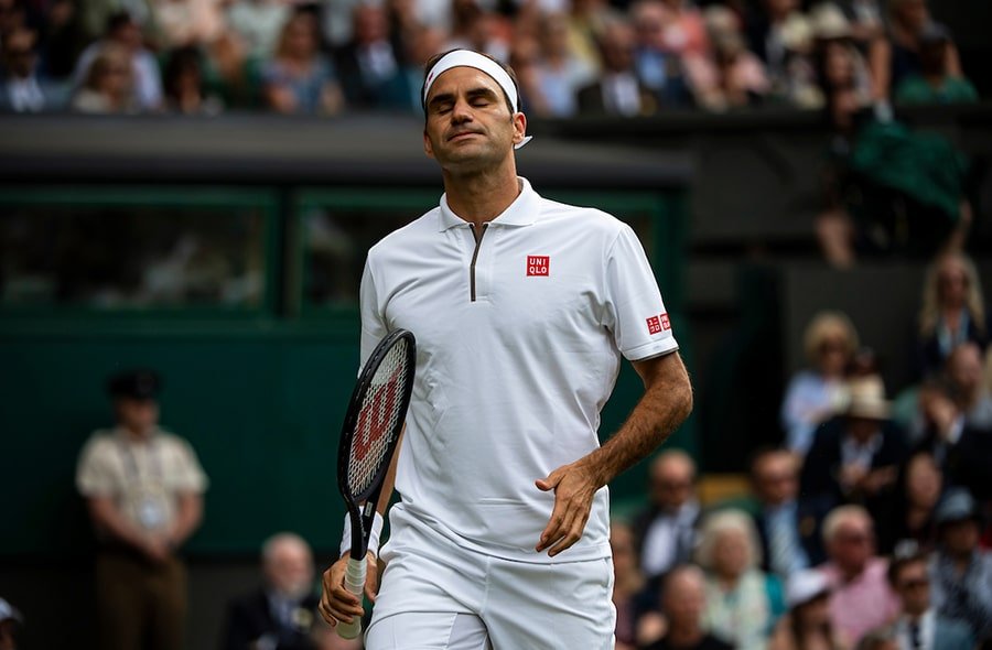 Roger Federer at Wimbledon