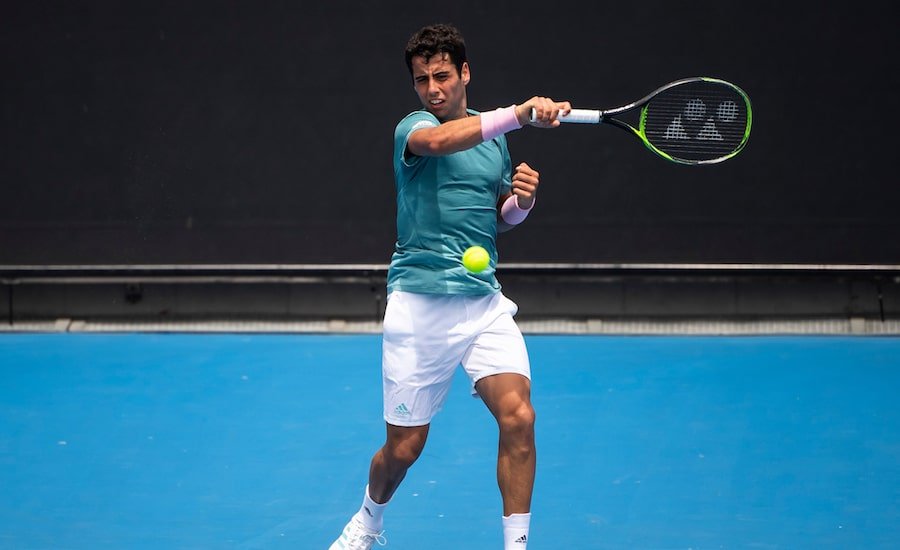 Jaume Munar forehand Australian Open 2019