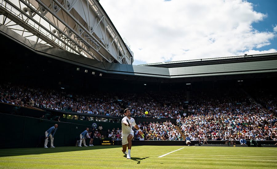 Wimbledon general Novak Djokovic