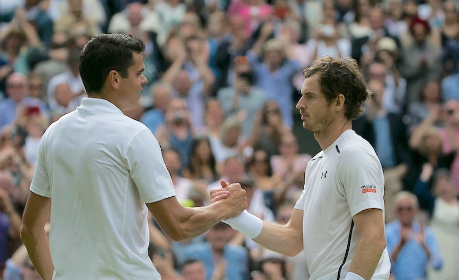 Milos Raonic Wimbledon 2016