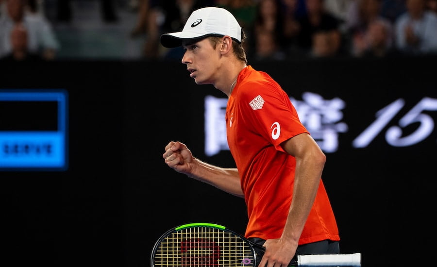 Alex de Minaur Australian Open 2019