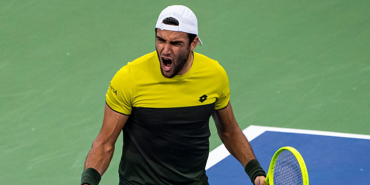 Matteo Berrettini at the 2019 US Open