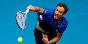 Daniil Medvedev at the Australian Open 2020