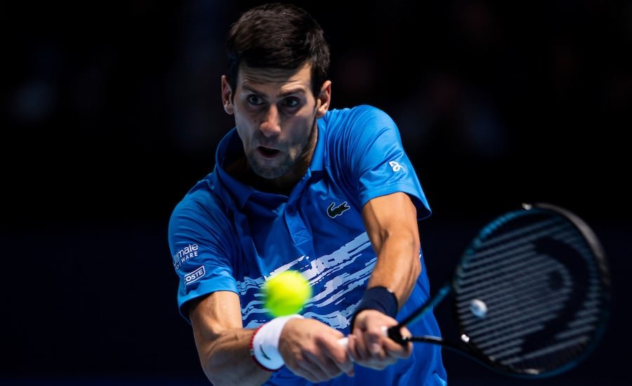 Novak Djokovic 2020 schedule