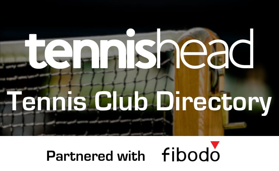 Tennis club directory with fibodo