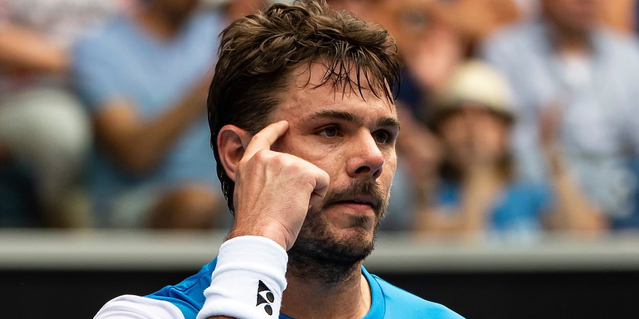 Stan Wawrinka at the 2020 Australian Open