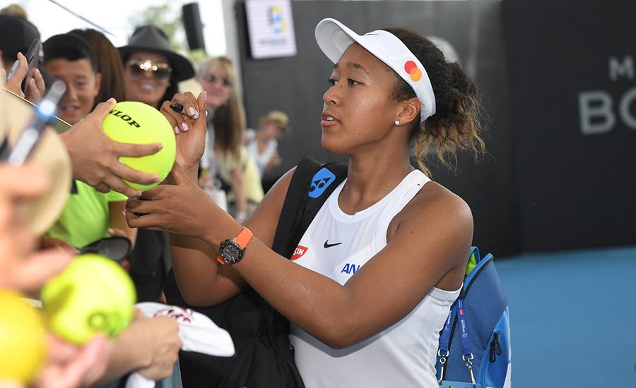 Naomi Osaka at Brisbane International