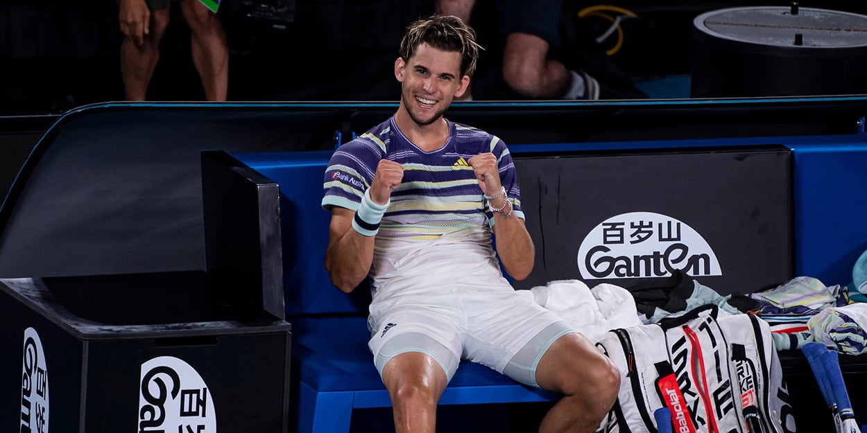 Dominic Thiem wants to beat Rafael Nadal and Novak Djokovic to Grand Slam