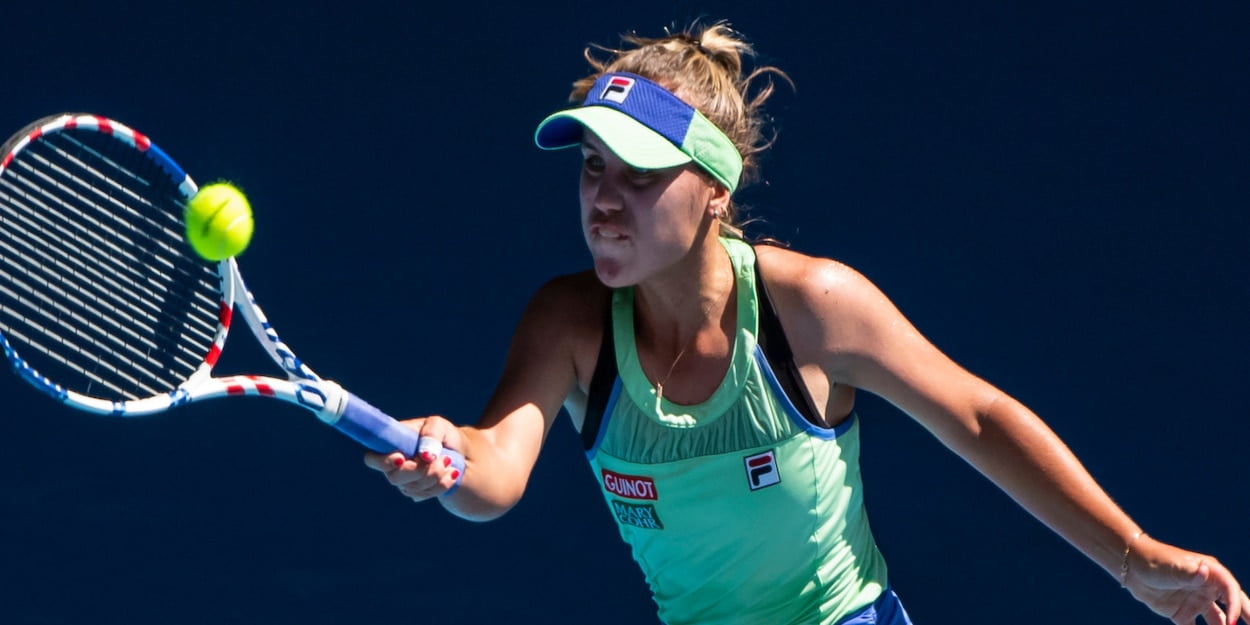 Sofia Kenin at the 2020 Australian Open