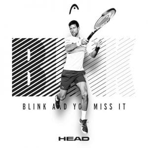 Novak Djokovic Head Speed tennis racket